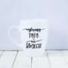 Kubek Najlepszy Tata na Świecie – ręcznie zdobiona porcelana Kika Handmade