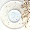 Spodek na torebkę herbaty, drobiazgi KWIATKI – ręcznie zdobiona porcelana Kika Handmade