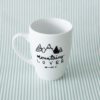 Kubek Mountains Lover – ręcznie zdobiona porcelana Kika Handmade