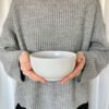 Miseczka 550 ml z Twoim napisem – ręcznie zdobiona porcelana Kika Handmade
