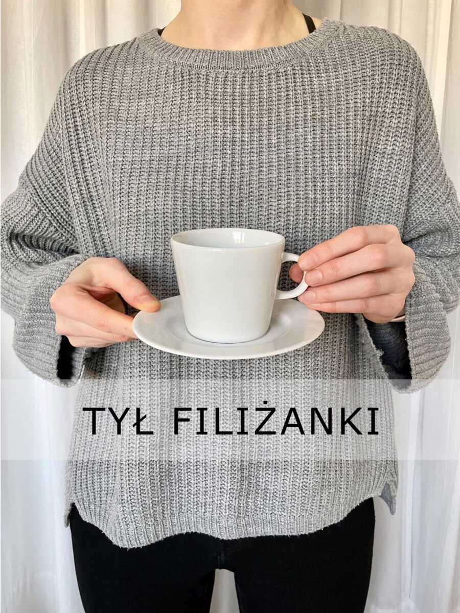 Filiżanka 200 ml z Twoim napisem – ręcznie zdobiona porcelana Kika Handmade Filiżanka 200 ml z Twoim napisem – ręcznie zdobiona porcelana Kika Handmade