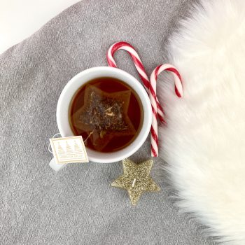 Herbata świąteczna w kształcie gwiazdki