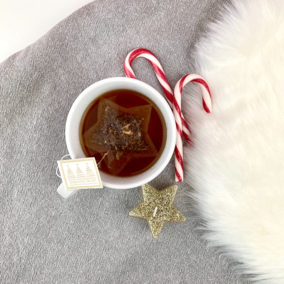Herbata świąteczna w kształcie gwiazdki