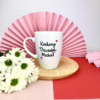 Kubek Kochany Dziadek z imieniem – ręcznie zdobiona porcelana Kika Handmade