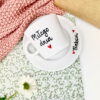 Filiżanka Miłego dnia Babciu – ręcznie zdobiona porcelana Kika Handmade