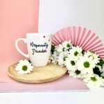 Kubek Wspaniały Dziadek – ręcznie zdobiona porcelana Kika Handmade