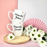 Zestaw kubków wspaniałych dziadków – ręcznie zdobiona porcelana Kika Handmade