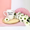 Kubek Wspaniała Babcia – ręcznie zdobiona porcelana Kika Handmade