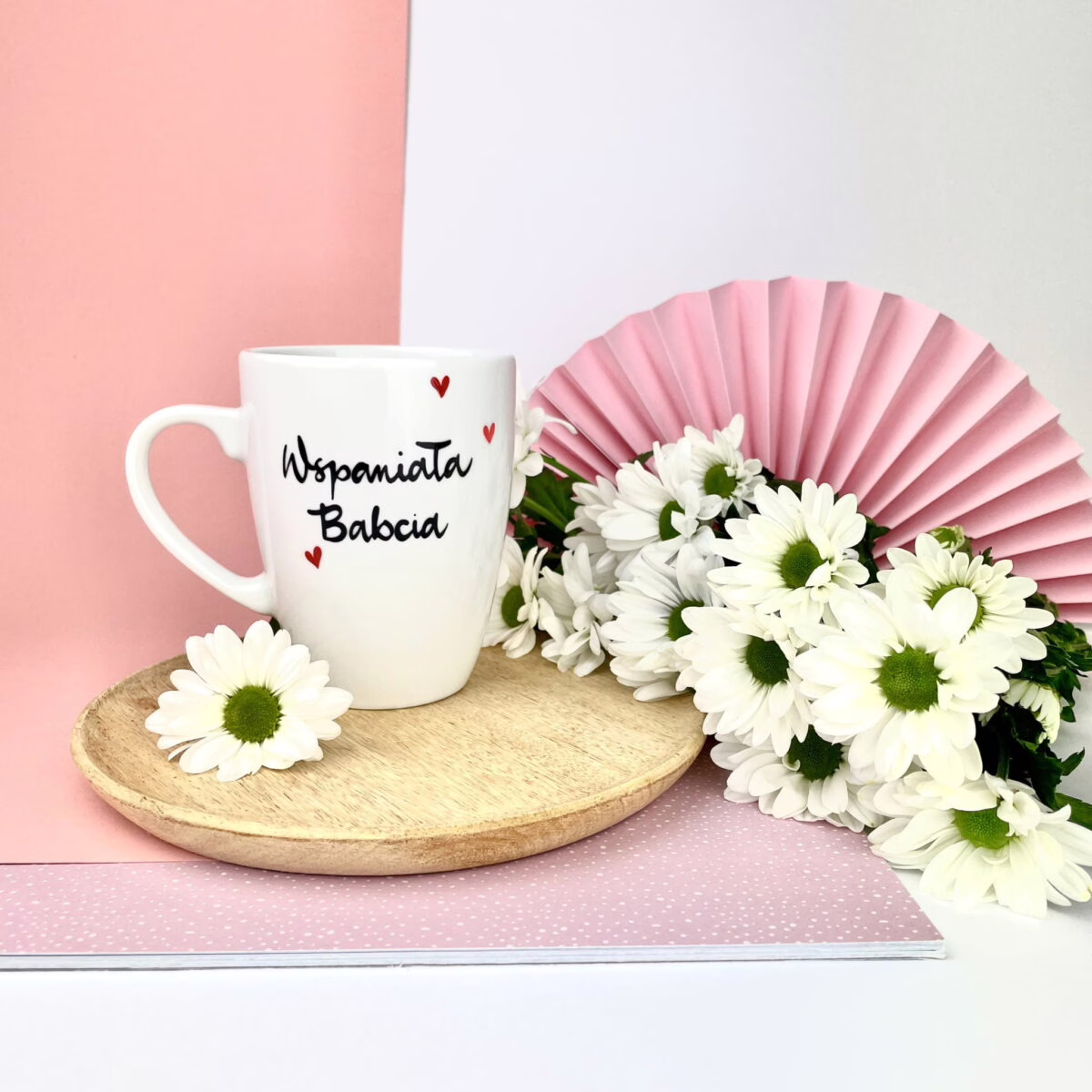 Kubek Wspaniała Babcia – ręcznie zdobiona porcelana Kika Handmade Kubek Wspaniała Babcia – ręcznie zdobiona porcelana Kika Handmade