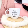 Kubek na dużą herbatę – 1 L – ręcznie zdobiona porcelana Kika Handmade