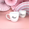 Kubek Miś 300ml – ręcznie zdobiona porcelana Kika Handmade