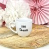 Kubek 300 ml – Pan Prezes – ręcznie zdobiona porcelana Kika Handmade