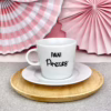 Filiżanka 200 ml – Pani Prezes – ręcznie zdobiona porcelana Kika Handmade