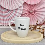 Kubek 360 ml – Pan Prezes – ręcznie zdobiona porcelana Kika Handmade