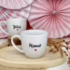Kubek 300 ml – Mamuś – ręcznie zdobiona porcelana Kika Handmade