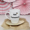 Kubek 360 ml – Pani Kierowniczka – ręcznie zdobiona porcelana Kika Handmade