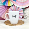 Kubek dla szefa – 360 ml – Szef – ręcznie zdobiona porcelana Kika Handmade