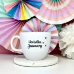 Kubek Herbatka Jesieniary – 1L – ręcznie zdobiona porcelana Kika Handmade
