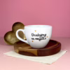 Kubek Dziękujemy za wszystko 500 ml – ręcznie zdobiona porcelana Kika Handmade