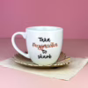 Kubek Taka Przyjaciółka to skarb 300 ml – ręcznie zdobiona porcelana Kika Handmade