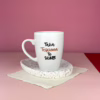 Kubek Taka Teściowa to skarb 360 ml – ręcznie zdobiona porcelana Kika Handmade